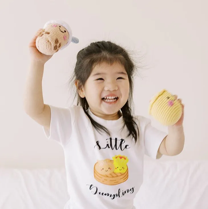 Siu Mai Crochet Rattle Doll