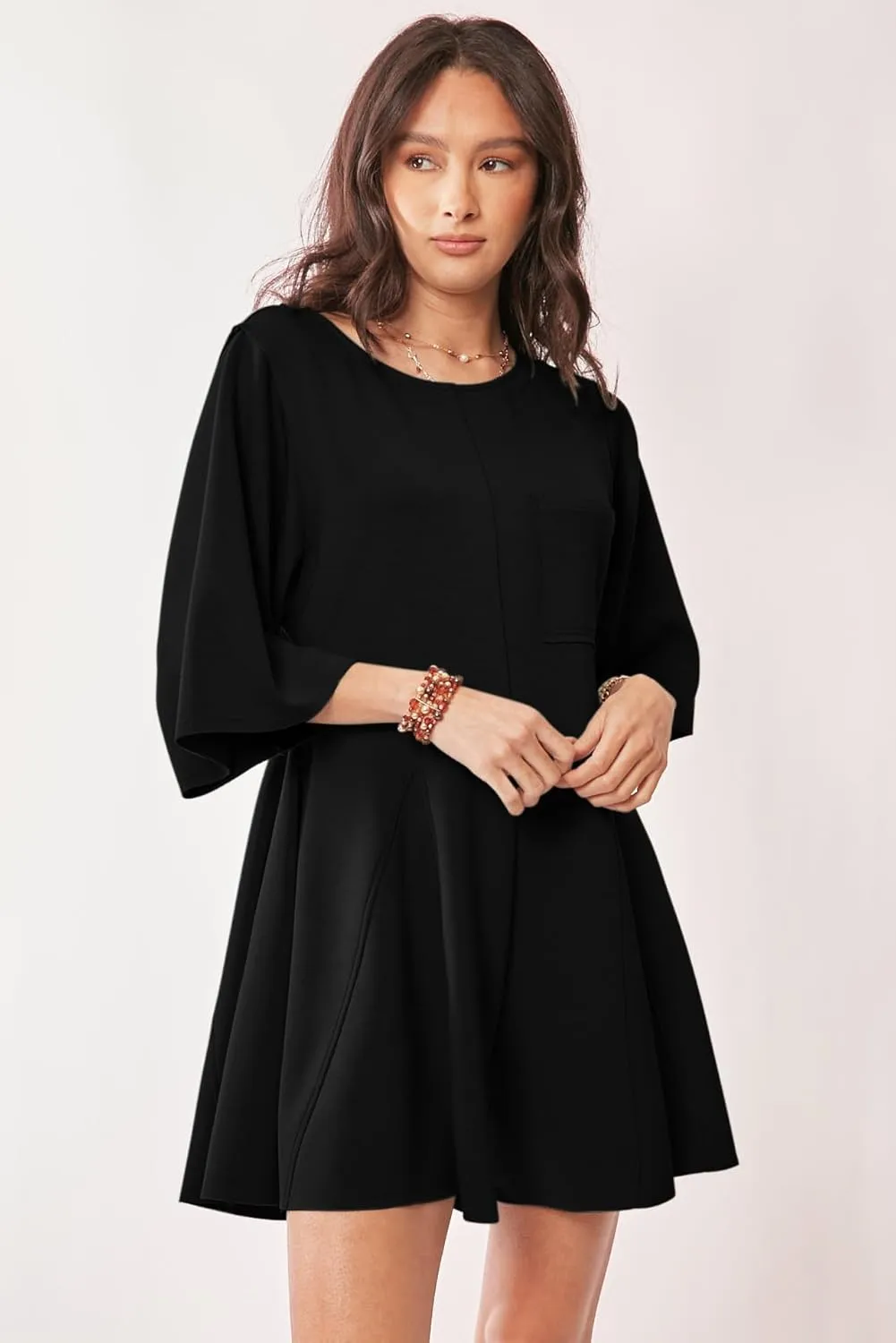 Solid Draped Sleeve Ties Back Skort Romper
