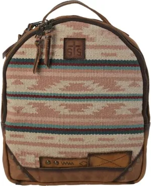STS Ranchwear Women's Everyday Western Style Aztec Pattern Palomino Serape Mini Backpack with Concealed Carry Pocket