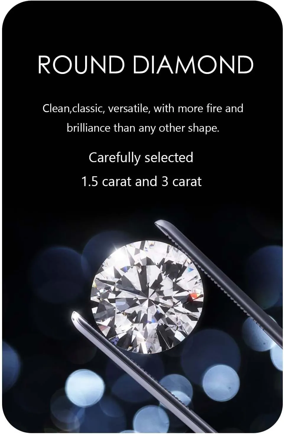 Teardrop Necklace 16 Inch Real 925 Silver Cubic Zirconia Clear Short Floating Invisible Pendant Necklace Jewelry for Women Girlfriend Teen Brides Sisters Wife Daughter Anniversaries Birthdays