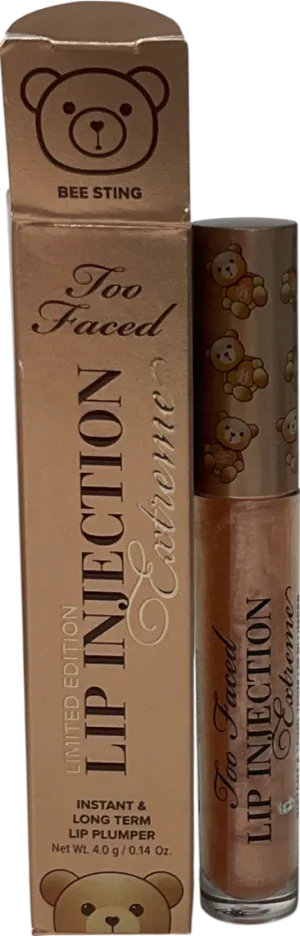 Too Faced Lip Injection Extreme Plumping Lip Gloss Bee Sting 4g