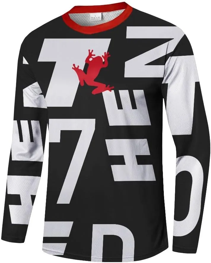 UGLY FROG Bike Wear Long Sleeve Men's Classic Fashion Cycling Downhill Jersey Sportswear Clothing