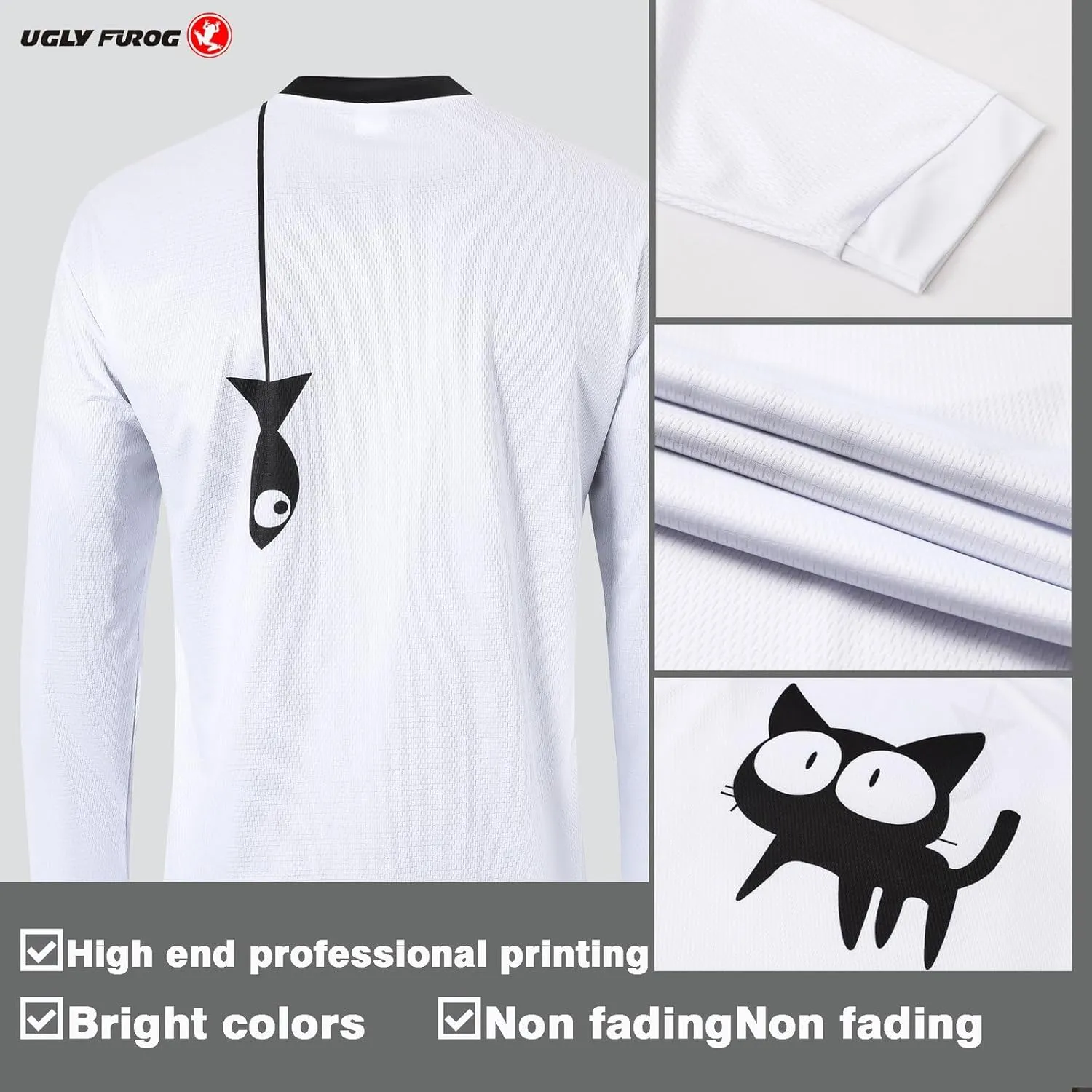 UGLY FROG Bike Wear Long Sleeve Men's Classic Fashion Cycling Downhill Jersey Sportswear Clothing