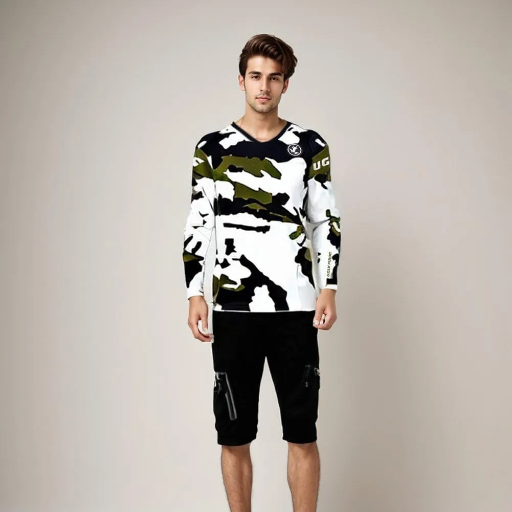 UGLY FROG Bike Wear Short Sleeve Men's Classic Fashion Cycling Downhill Jersey Sportswear Clothing