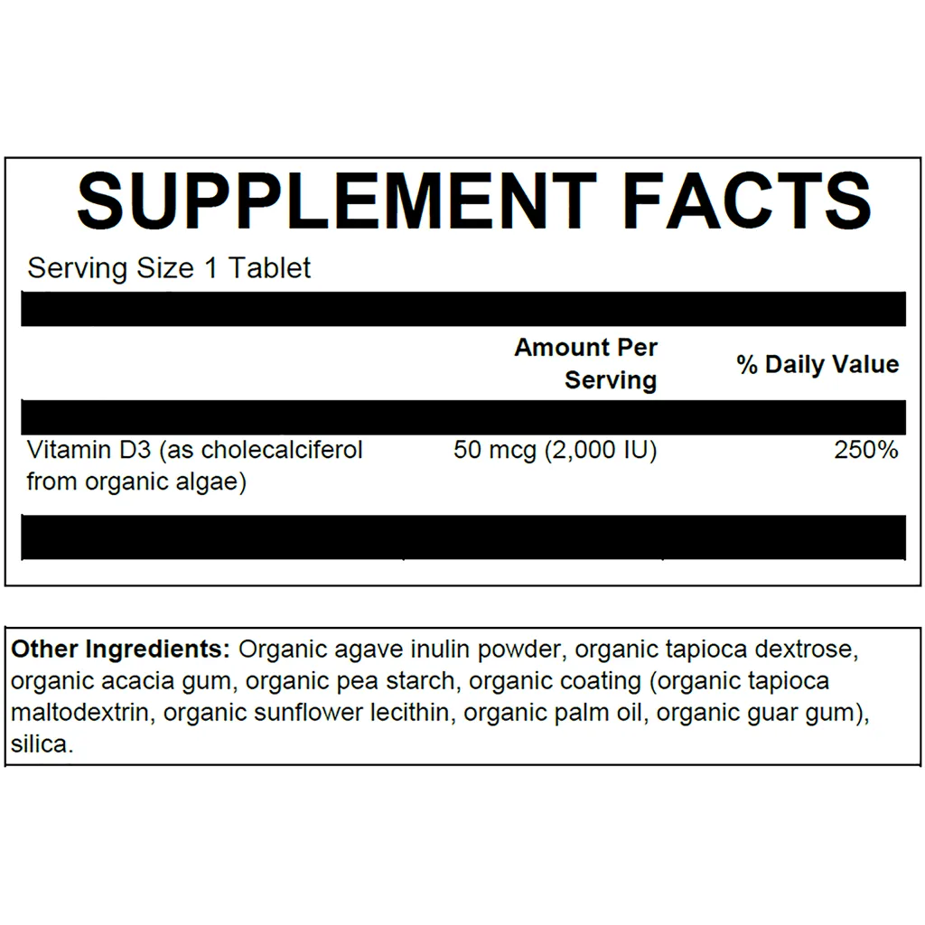 Vegan Organic Vitamin D3