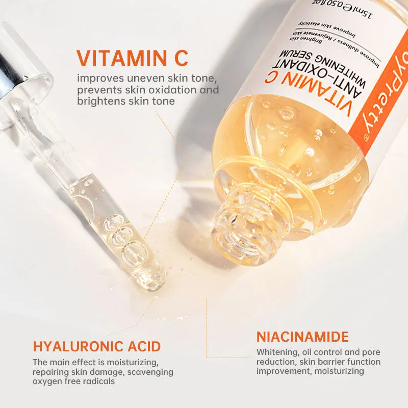 Vitamin C Face Serum Whitening Anti Dark Spot Hyaluronic Acid