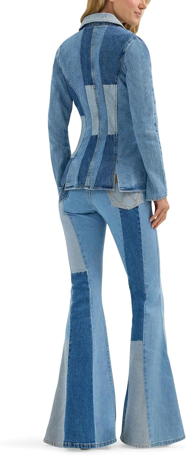 Wrangler Women's X Lainey Wilson Patchwork Blazer