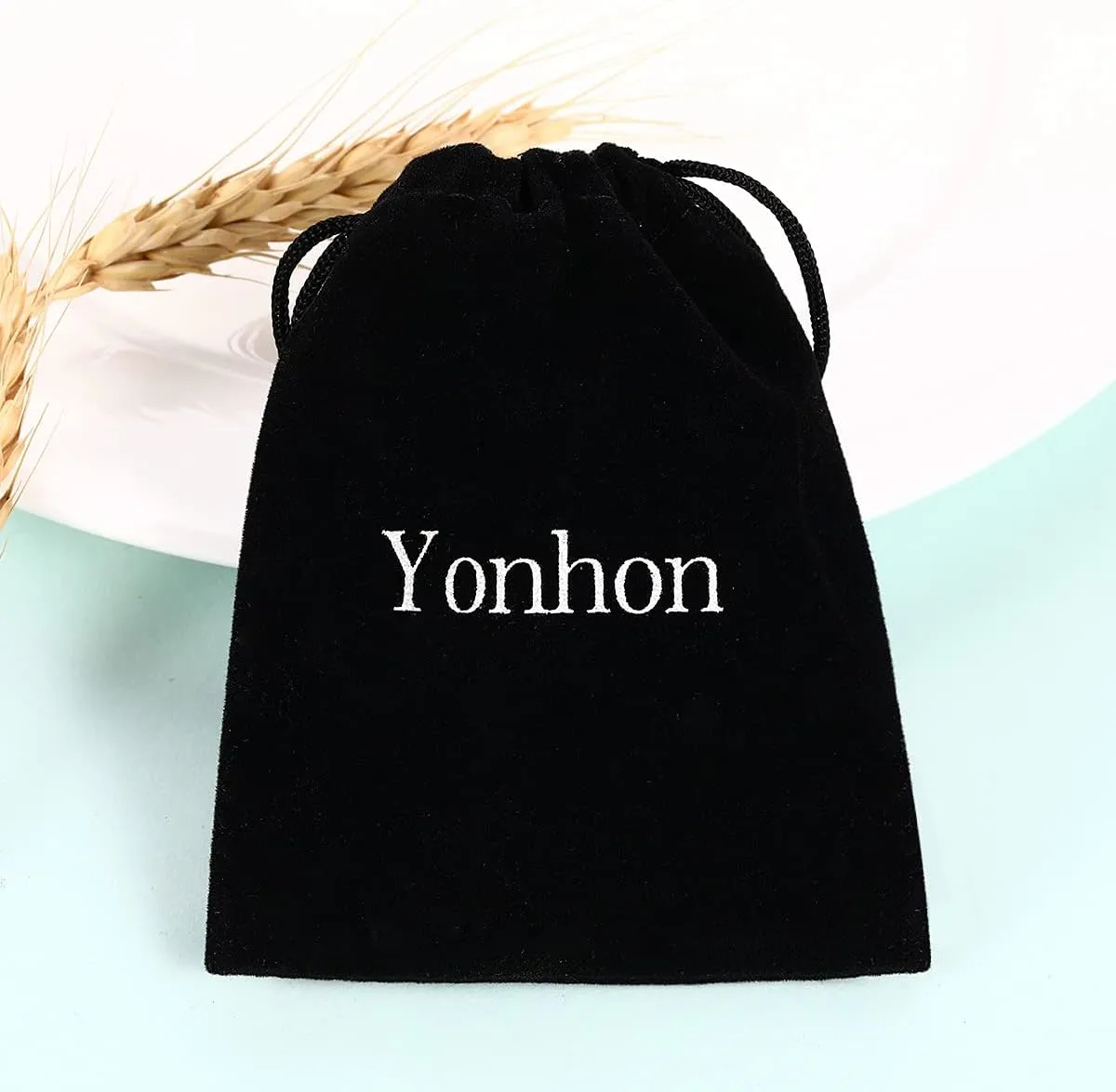 Yonhon BFF Necklace for 3/4/5/6 Stainless Steel Family Friendship Puzzle Sister Keychain Set